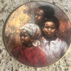 Vintage Collectable Plate " A Brighter Day"
By Lisette DeWinne